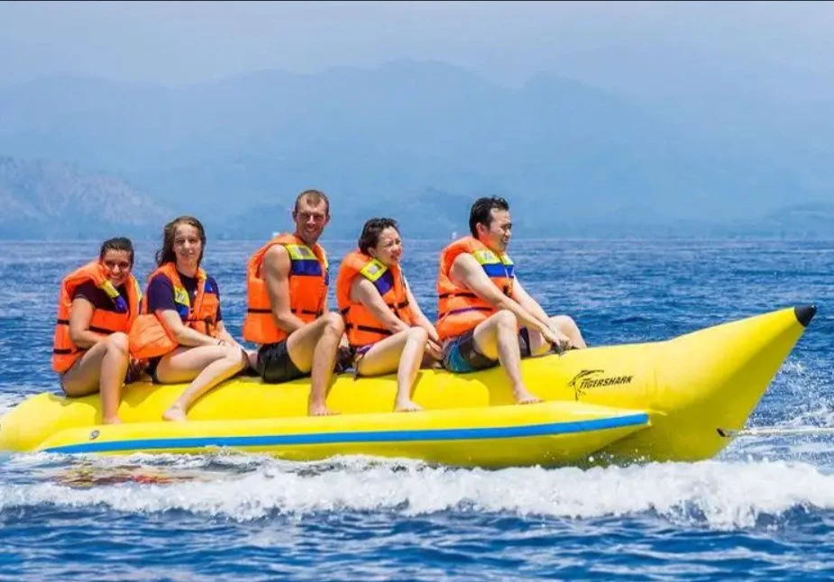 Promo Customized Hot Sale Summer Holiday Sea Inflatable Boat Water Game Banana Boat