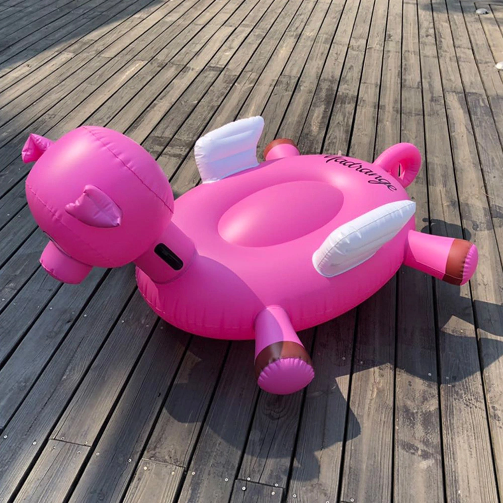 Giant Inflatable Animal Float PVC Red Pig Pool Float